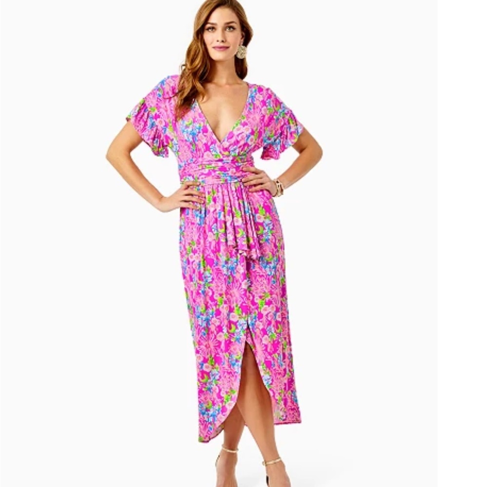 NWT Lilly Pulitzer Anchorage midi dress